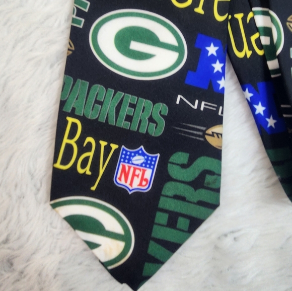 RALPH MARLIN Green Bay Parkers Tie - Picture 3 of 7